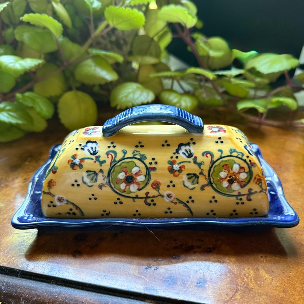 Anthropologie LYNA Butter Dish